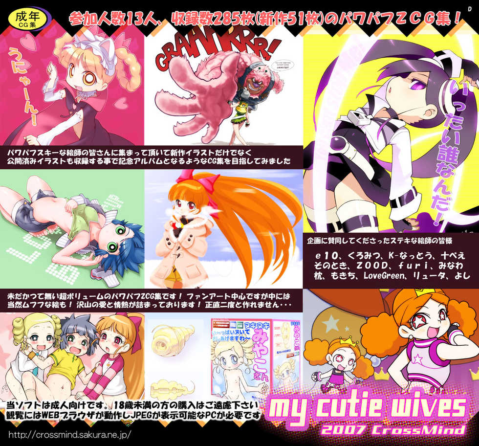 [CrossMind] My Cutie Wives (Demashita Power Puff Girls Z) - Page 2