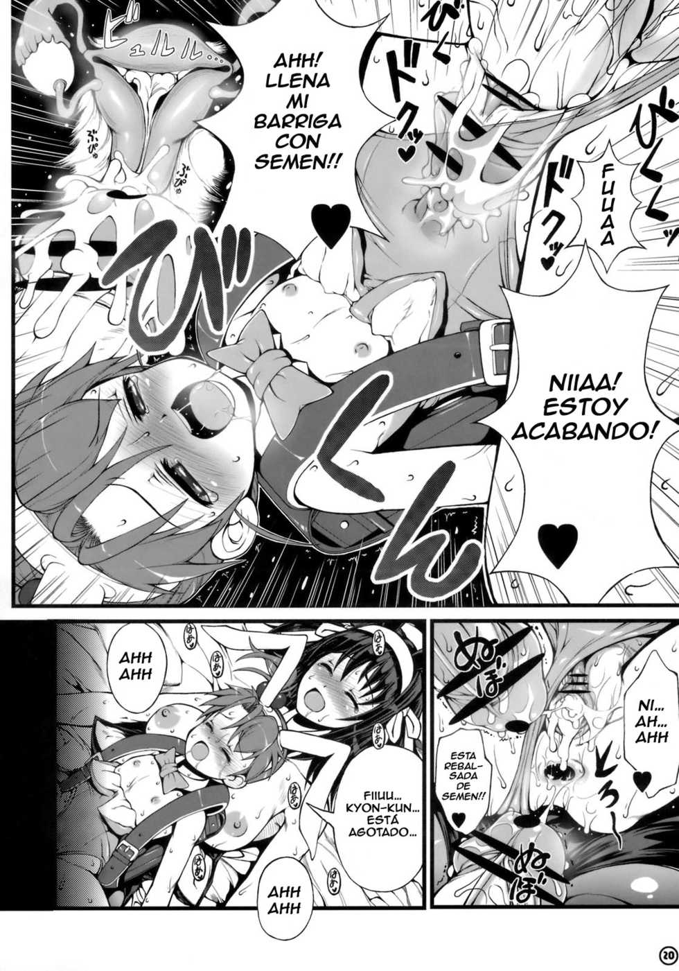 (Mimiket 20) [Anklet-Girl (Tousei Oume)] Kyon Imouto Usausa Randoseru (The Melancholy of Haruhi Suzumiya) [Spanish] [Losstarot] - Page 21