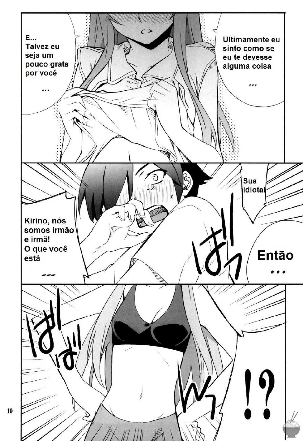 (C78) [P-FOREST (Hozumi Takashi)] Ore x Imouto Kouryaku Daisakusen!! (Ore no Imouto ga Konna ni Kawaii Wake ga Nai) [Portuguese-BR] {Kyousuke} - Page 9