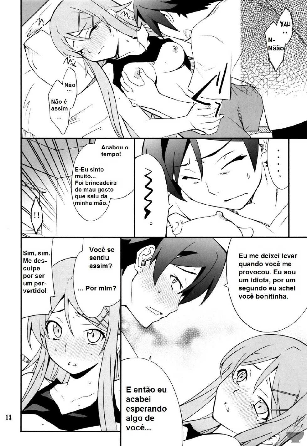 (C78) [P-FOREST (Hozumi Takashi)] Ore x Imouto Kouryaku Daisakusen!! (Ore no Imouto ga Konna ni Kawaii Wake ga Nai) [Portuguese-BR] {Kyousuke} - Page 13