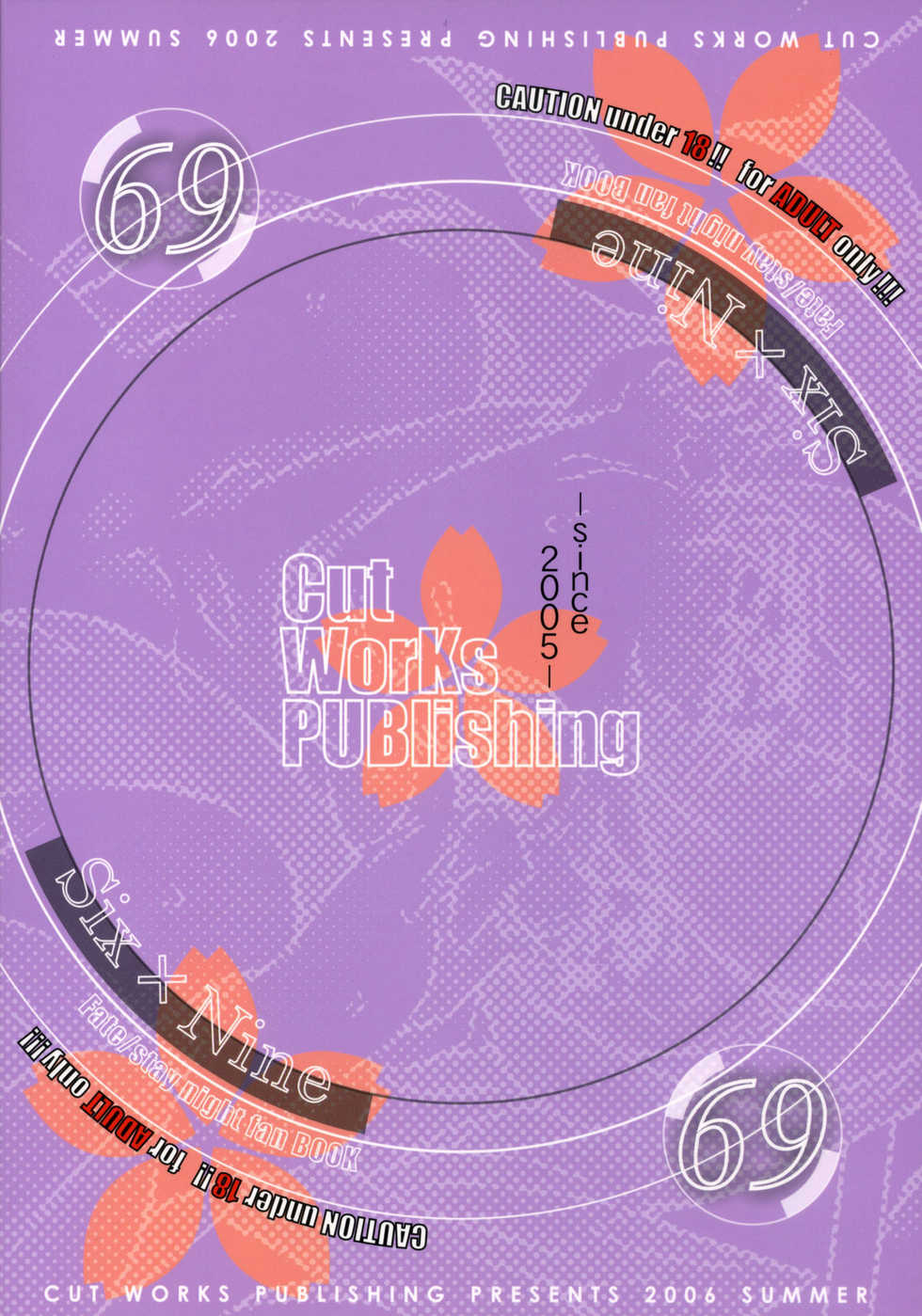 (C70) [Cut Works Publishing (Katsuto Urabe)] 69 (Six X Nine) (Fate/stay night) - Page 18