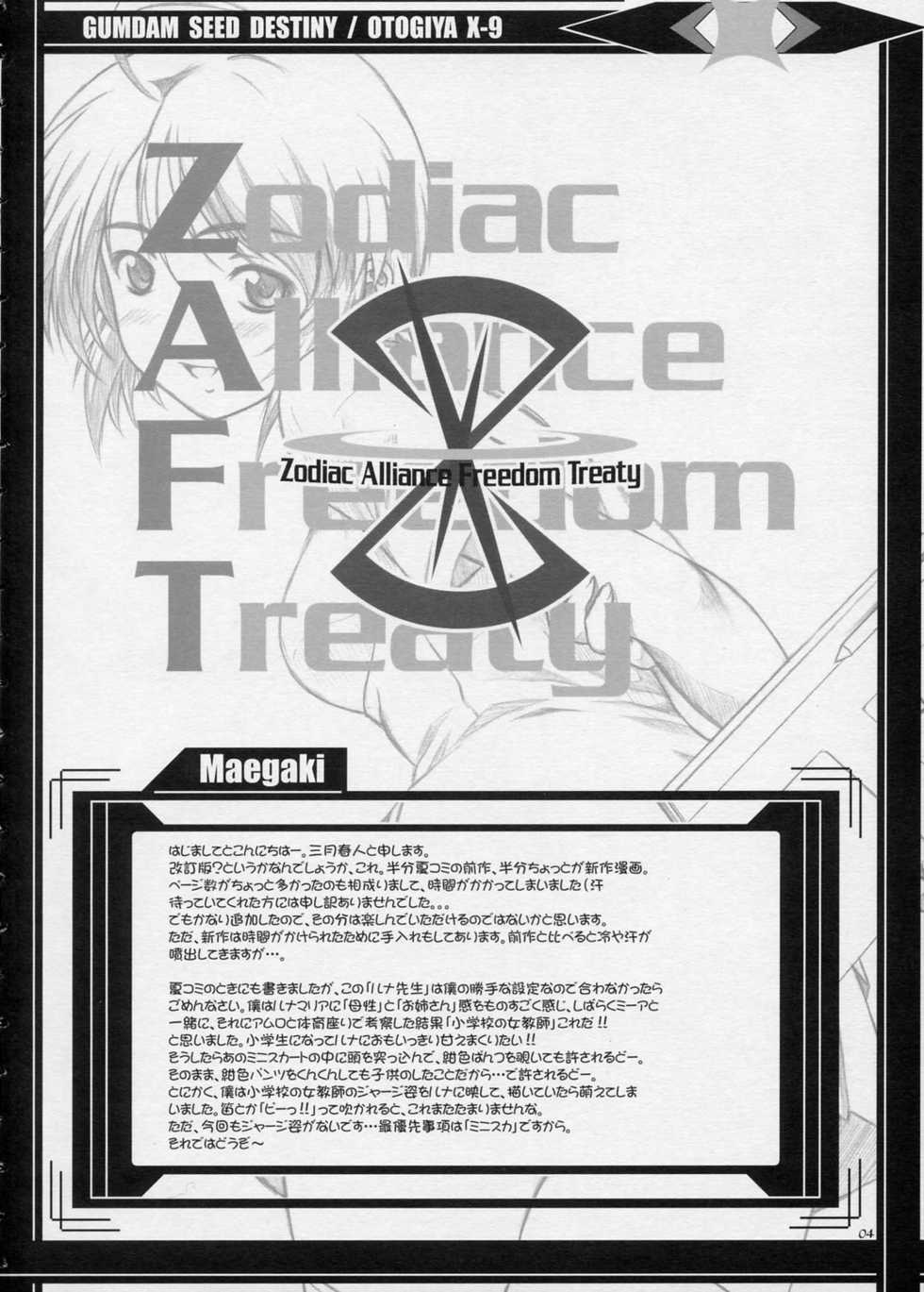 (Comic Castle 2005) [Otogiya X-9 (Mizuki Haruto)] Oshiete... Luna Sensei!! =DESTINY= (GUNDAM SEED DESTINY) - Page 3