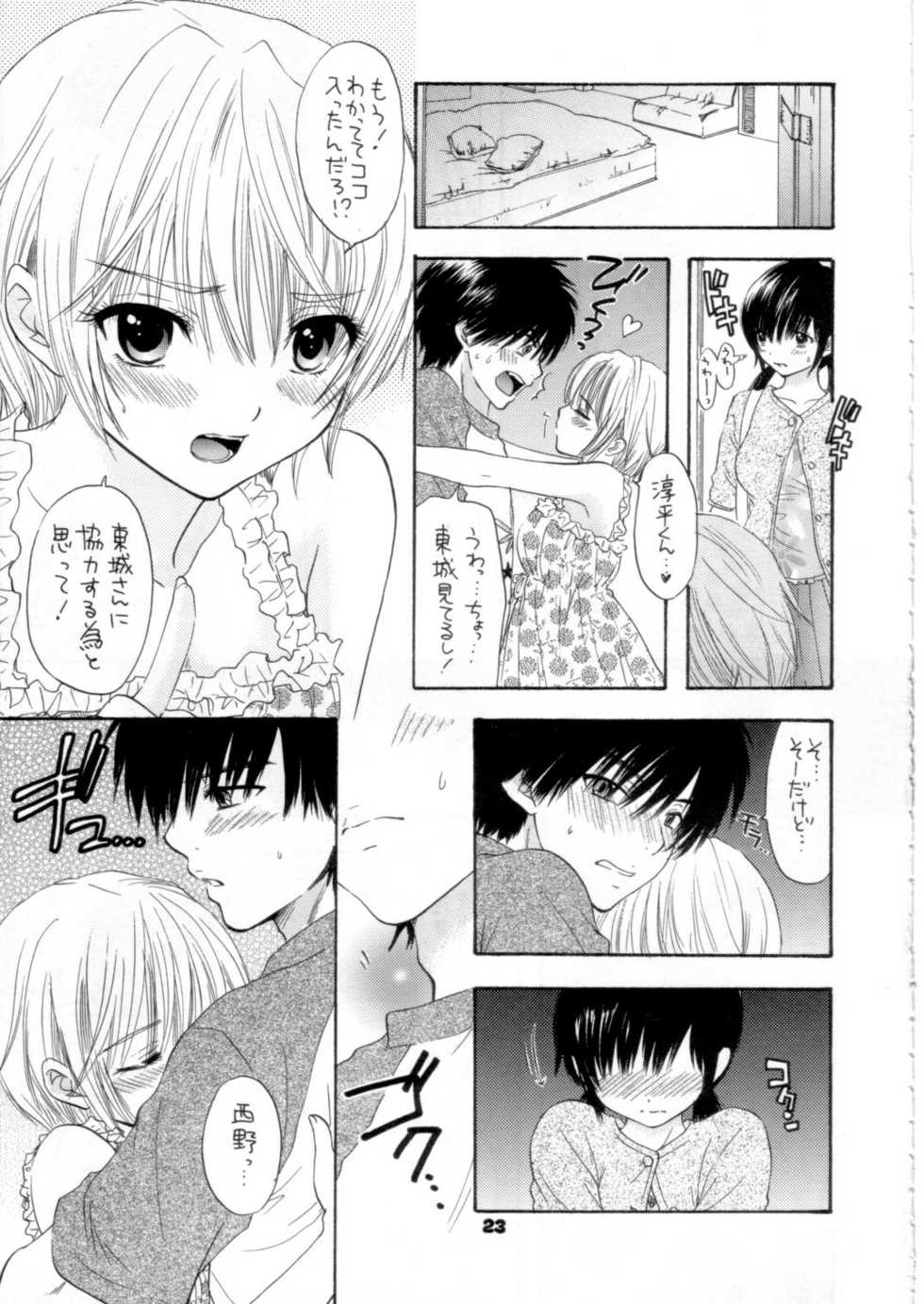 (C68) [SAILOR Q2 (RY&Ouml;)] Love Tambourine (Ichigo 100%) - Page 21