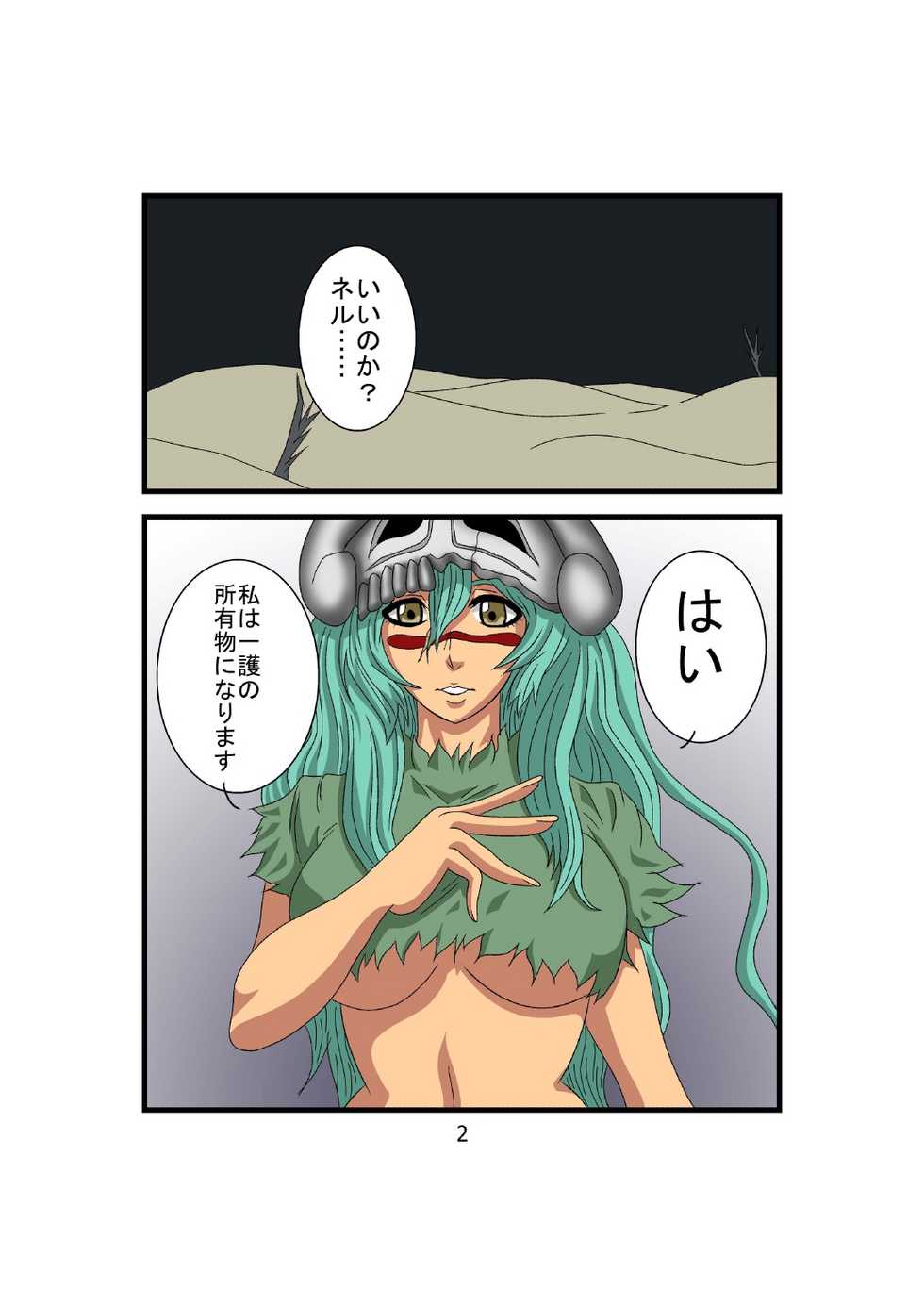 [Mizutaniya (Mizutani Rin)] Bakobako Nelliel (Bleach) - Page 2