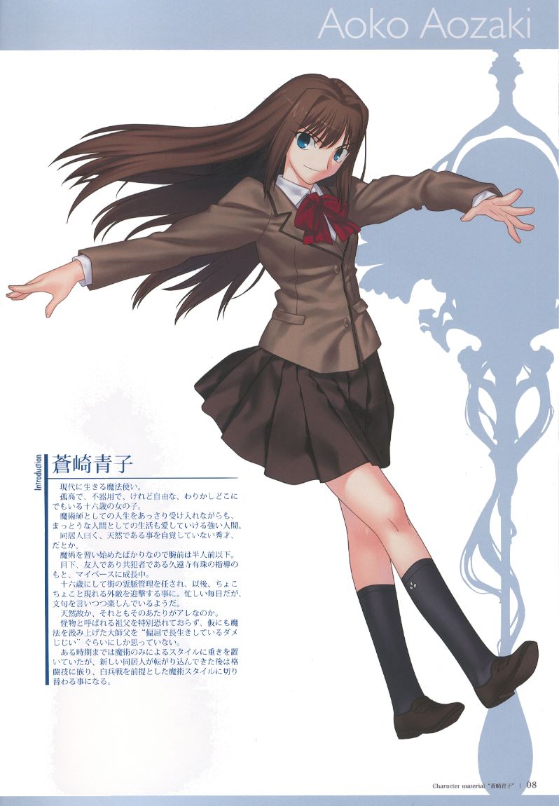 [TYPE-MOON] Character material - Page 8