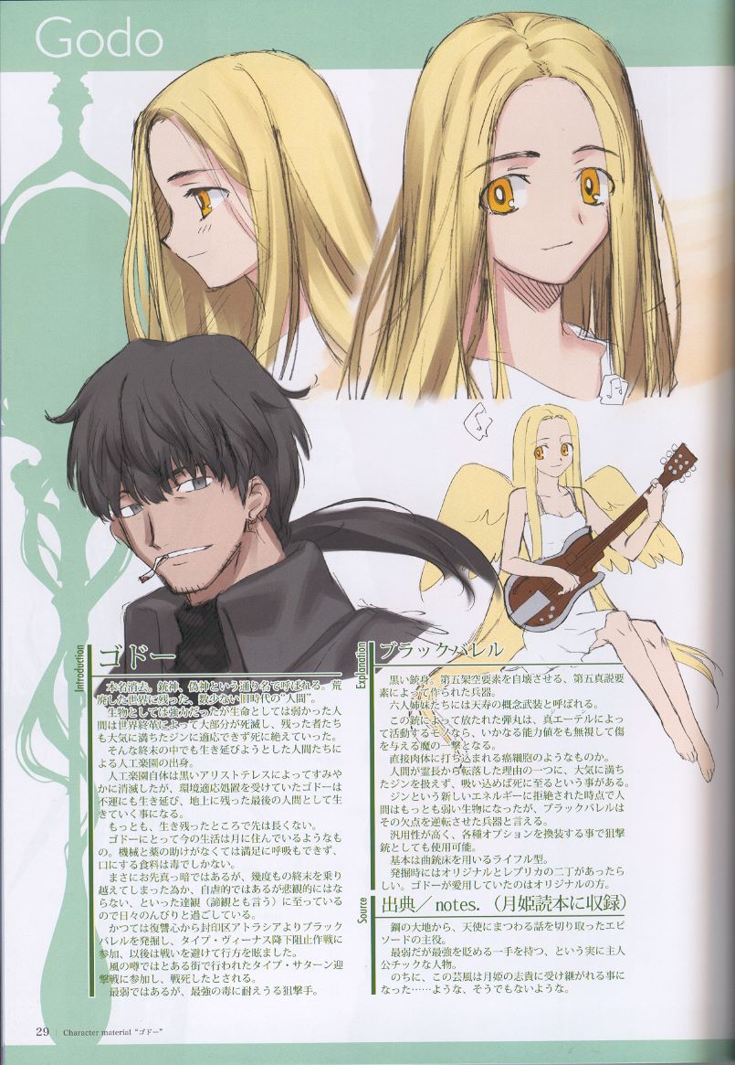 [TYPE-MOON] Character material - Page 29