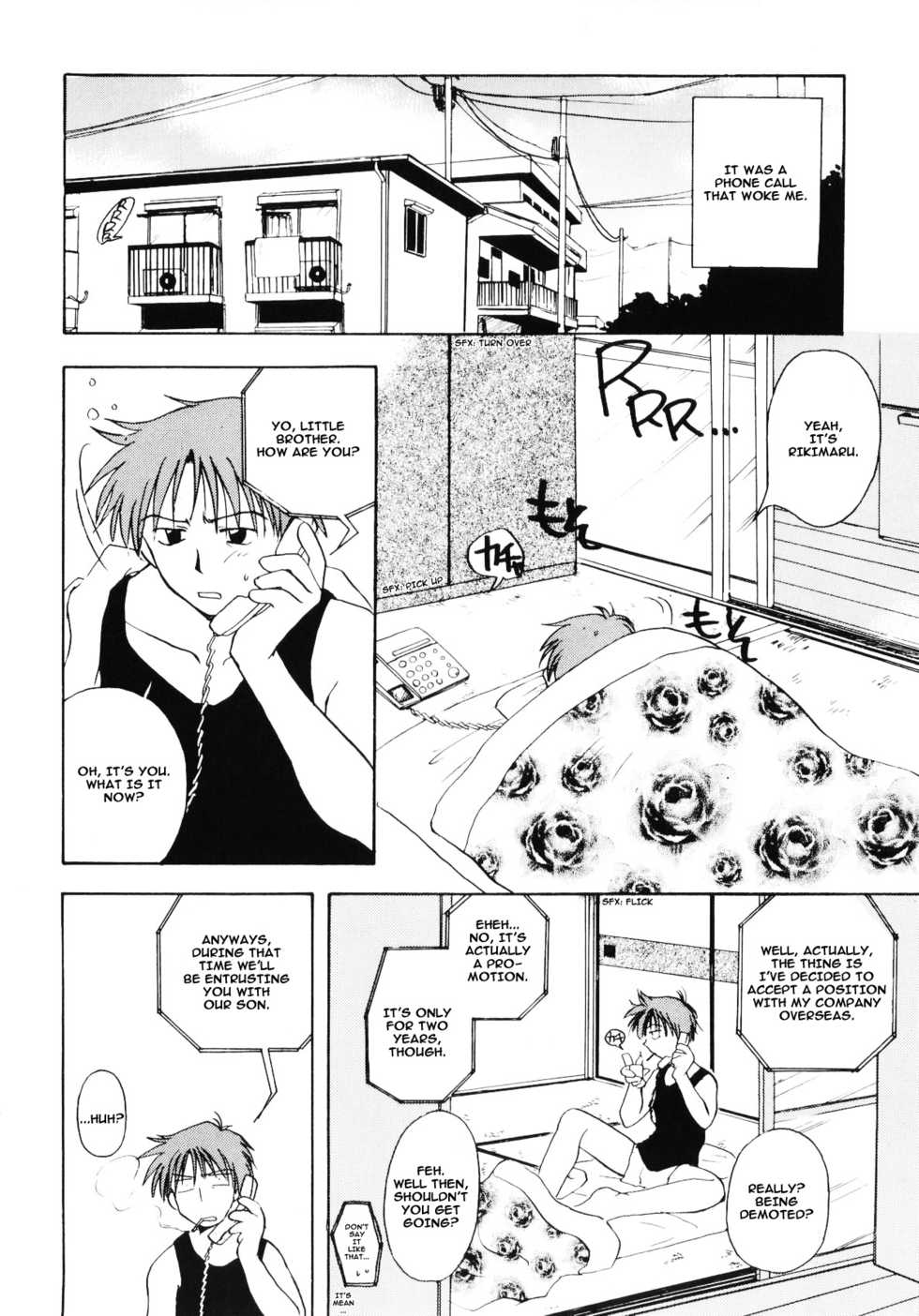 [Kirigakure Takaya] Isourou Blues | Lodger Blues (Immoral Kids) [English] [Tenshi Nyow] - Page 2