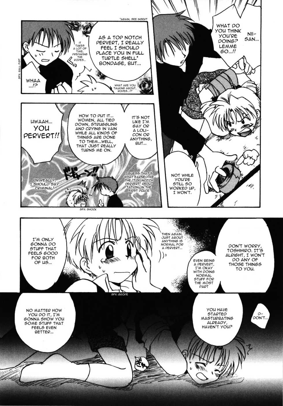 [Kirigakure Takaya] Isourou Blues | Lodger Blues (Immoral Kids) [English] [Tenshi Nyow] - Page 10