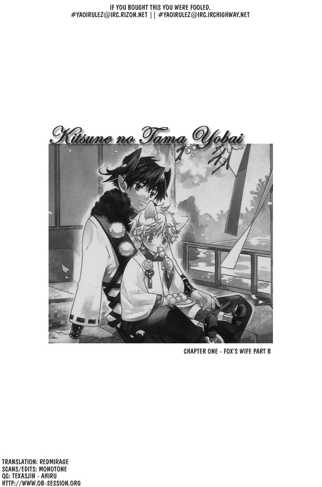 [Kamei Yogorouta] Kitsune no Tama Yobai Vol. 1 [English] [Obsession] - Page 29