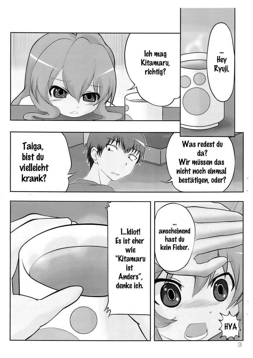 (C75) [Blue Metal (Masakichi)] Nakimushi Taiga | Crybaby Taiga (Toradora!) [German] {Gu-De-Handarbeit.com} - Page 4
