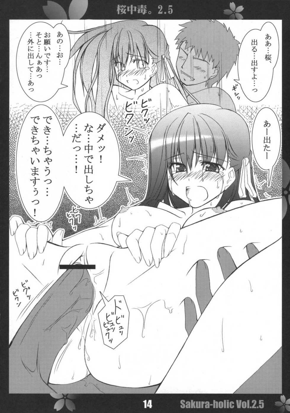 (CSP4) [Himura Nyuugyou (Kari) (Himura Kiseki)] Sakura Chuudoku. 2.5 (Fate/stay night) - Page 13