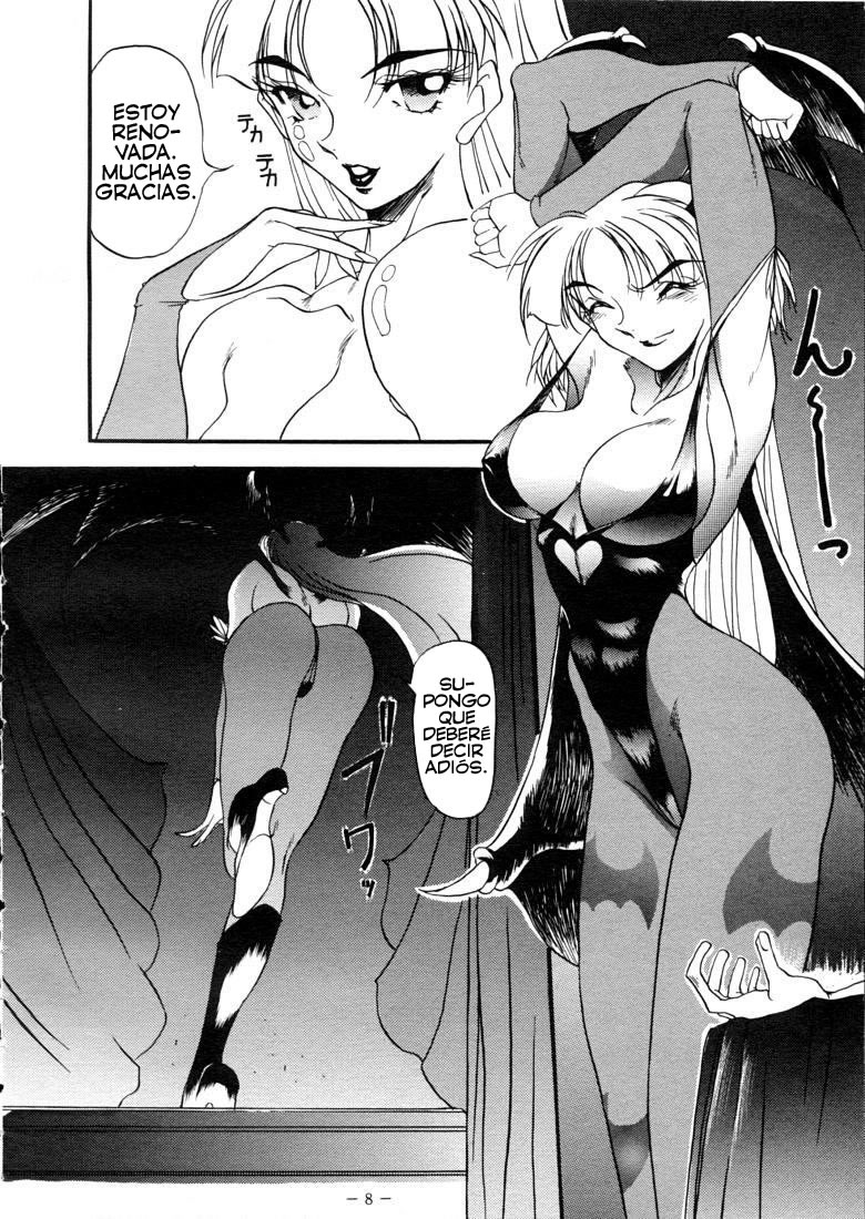 (C50) [METAL (Azuki Kurenai)] Hunter Chance! | ¡Oportunidad del Cazador! (LADY 2) (Darkstalkers) [Spanish] [Jedah12] - Page 8
