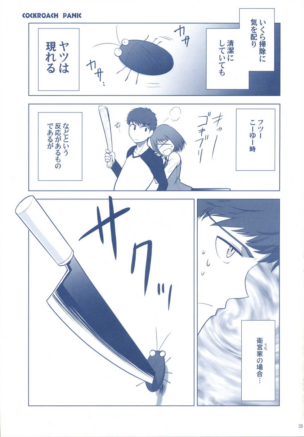 (C70) [Crazy Clover Club (Shirotsumekusa)] T-MOON COMPLEX S (Fate/hollow  night, Tsukihime) - Page 34