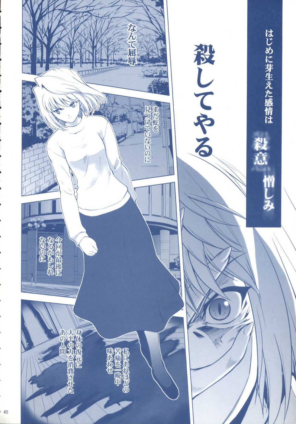 (C70) [Crazy Clover Club (Shirotsumekusa)] T-MOON COMPLEX S (Fate/hollow  night, Tsukihime) - Page 39