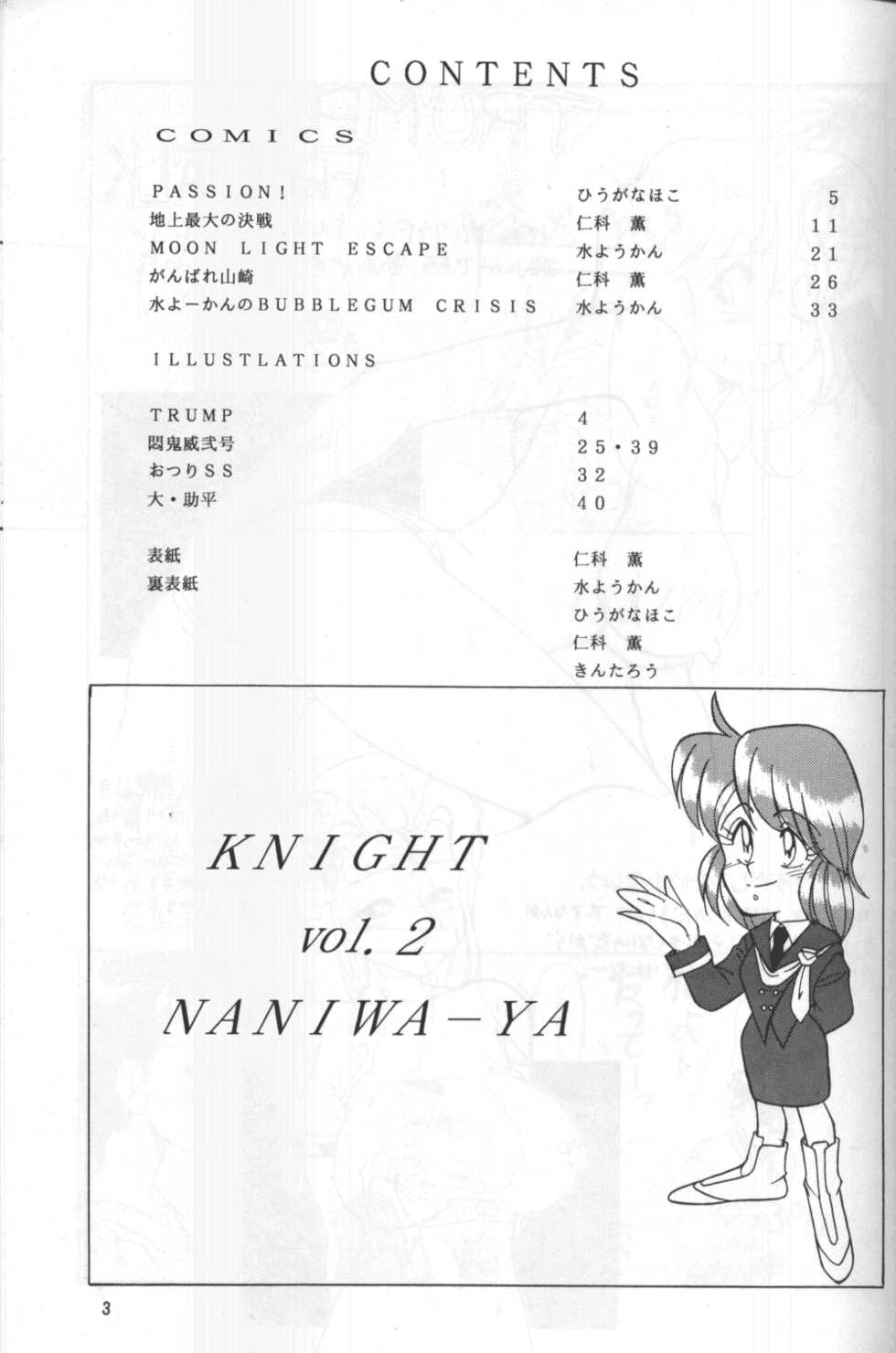 (C41) [Naniwaya (Various)] Knight Vol. 2 (Bubblegum Crisis) - Page 2