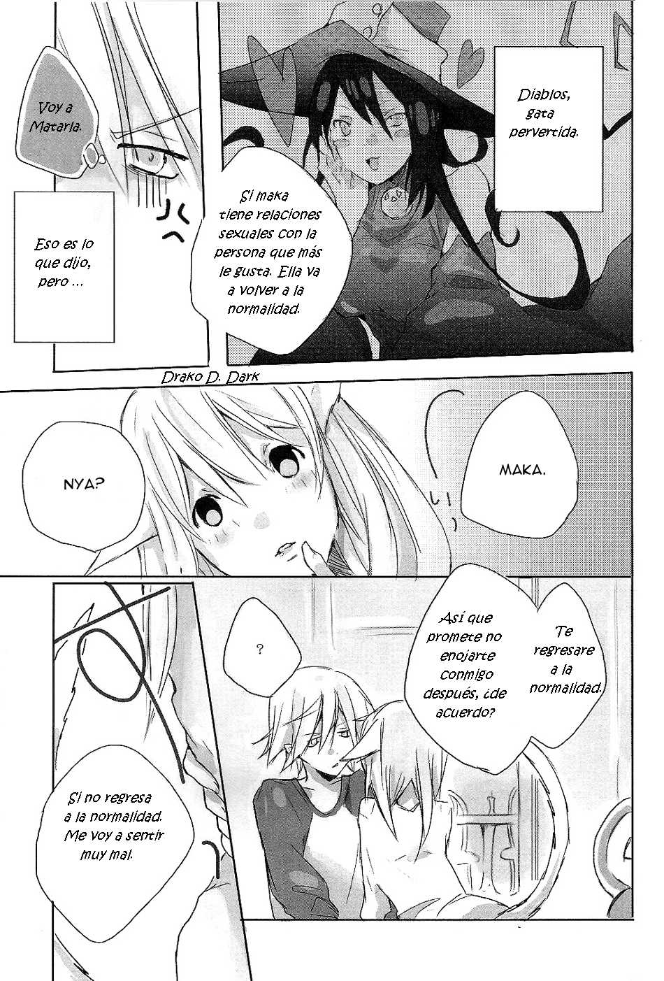 (Further Confusion 2009) [KISS (Katsura Miya)] My Master! (Soul Eater) [Spanish] [Drako D. Dark] - Page 9