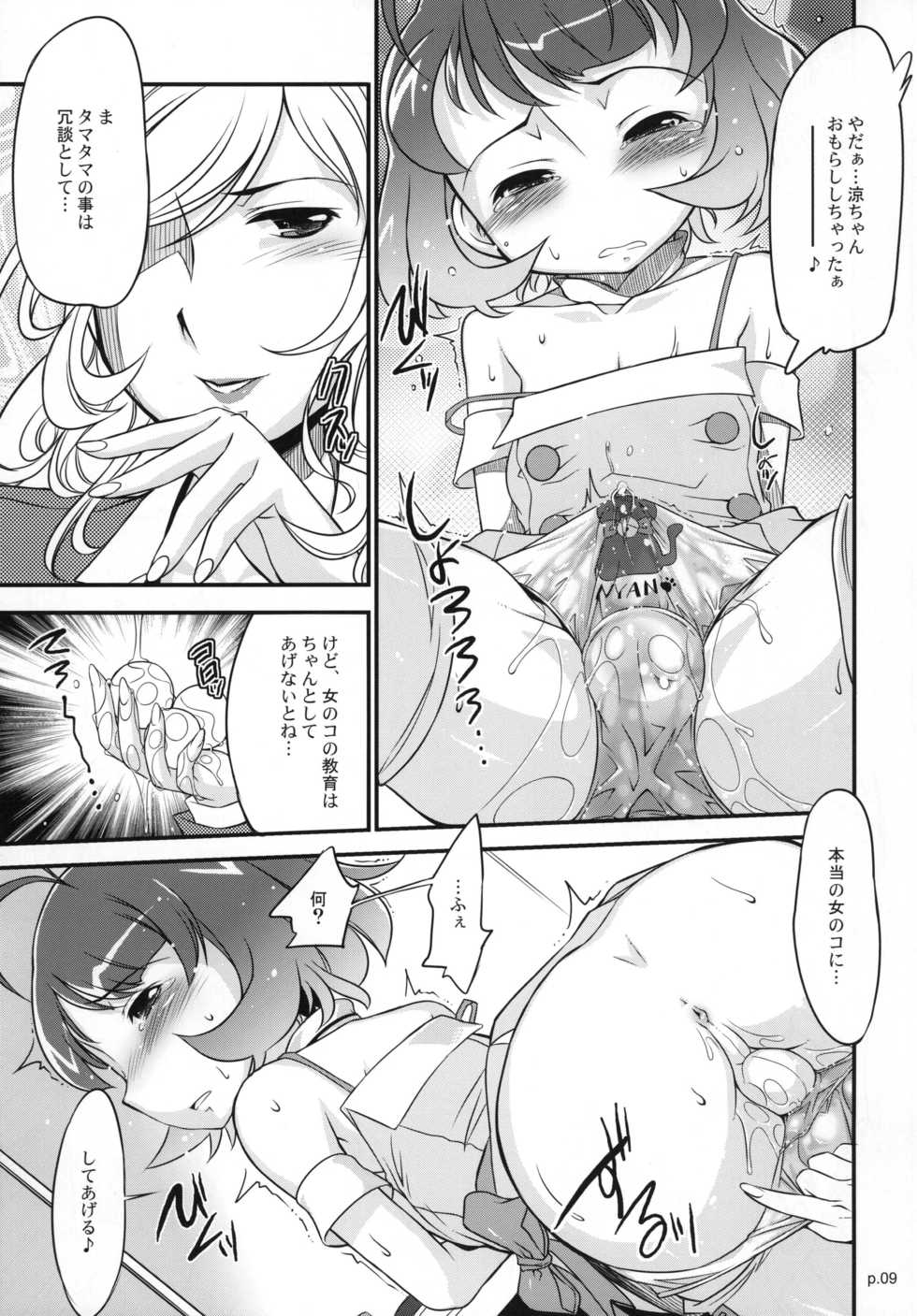 (SC48) [gyara☆cter (bee)] Ryo to XX to XX to. (THE iDOLM@STER) - Page 9