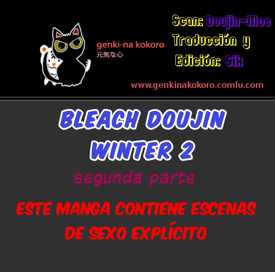 (CCOsaka74) [Heta no Yoko Zuki (Dunga)] Shi | Winter 2 (Bleach) [Spanish] [Genki-na Kokoro] - Page 36