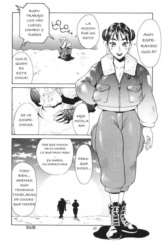 (C55) [Aruto-ya (Suzuna Aruto)] BAD ENDING (Tadaimaa 8) (Street Fighter Zero 3) [Spanish] [Jav.V] - Page 27