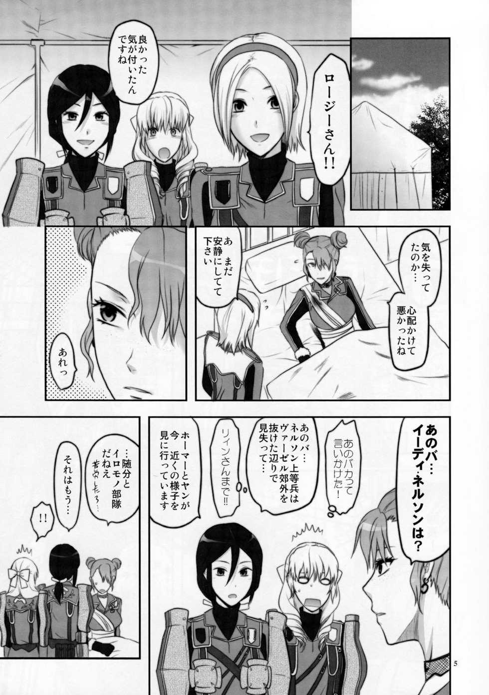 (C77) [Lv.X+ (Yuzuki N Dash)] Senjou no Tsundere Buntaichou (Valkyria Chronicles) - Page 6