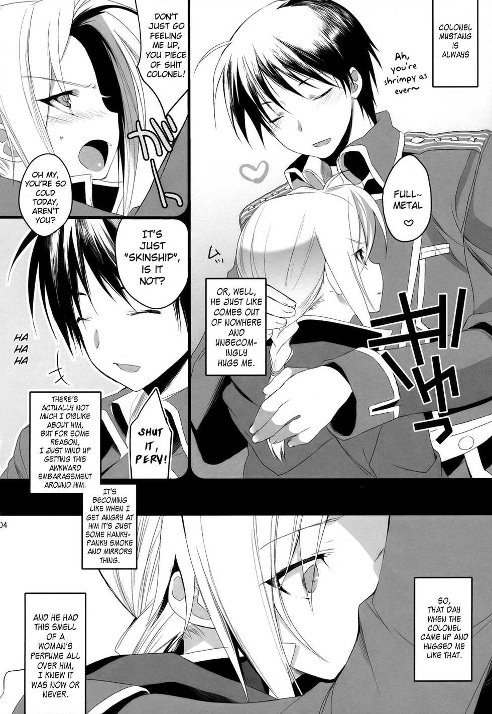 (C78) [super:nova (Yukimachi Tounosuke)] NAKED STAR (Fullmetal Alchemist) [English] - Page 4