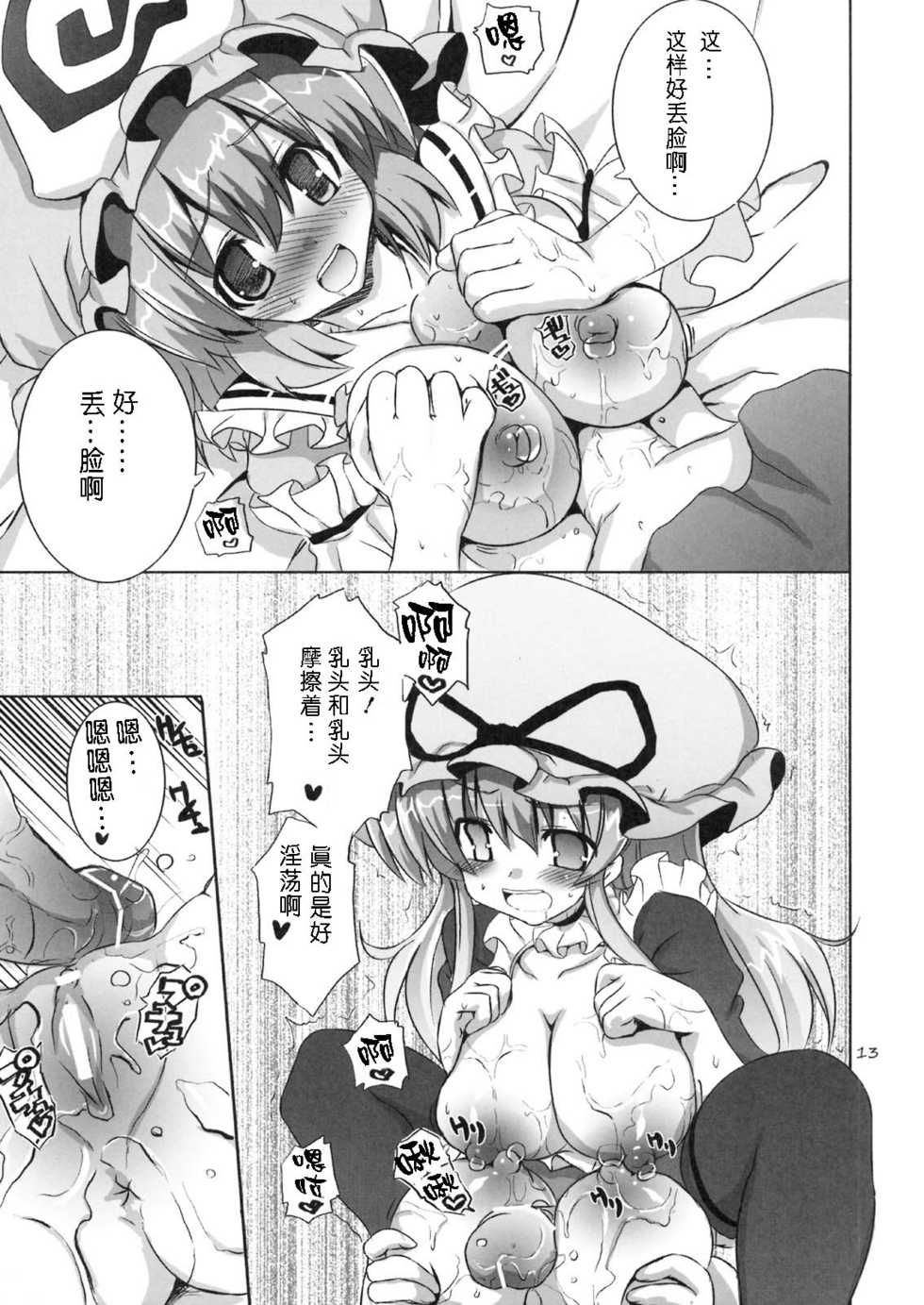 [odin (Kurokawa IZUMI)] Kinoko no Sasoi. (Touhou Project) [Chinese] - Page 12