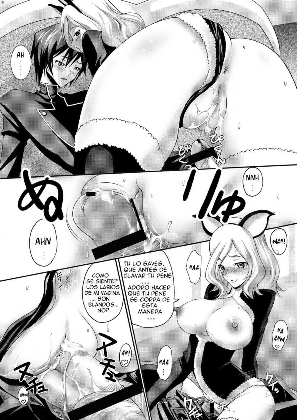 (SC41) [Abbey Load (RYO)] Moratorium Syndrome (CODE GEASS: Lelouch of the Rebellion) [Spanish] - Page 15