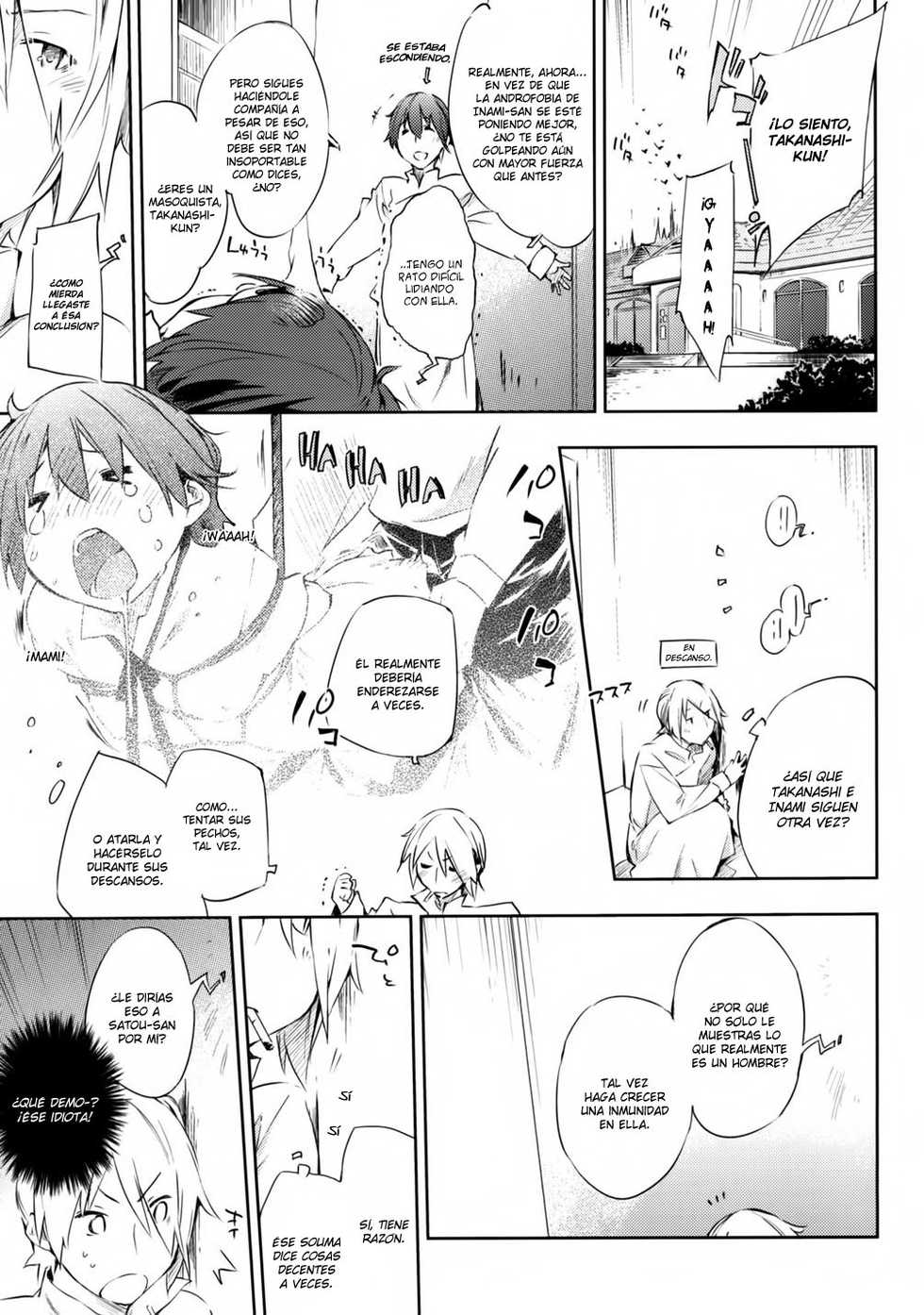 (C78) [Mono x Chro (Kokonoka)] smoking (WORKING!!) [Spanish] [Gunma Kisaragi's Fan] - Page 4