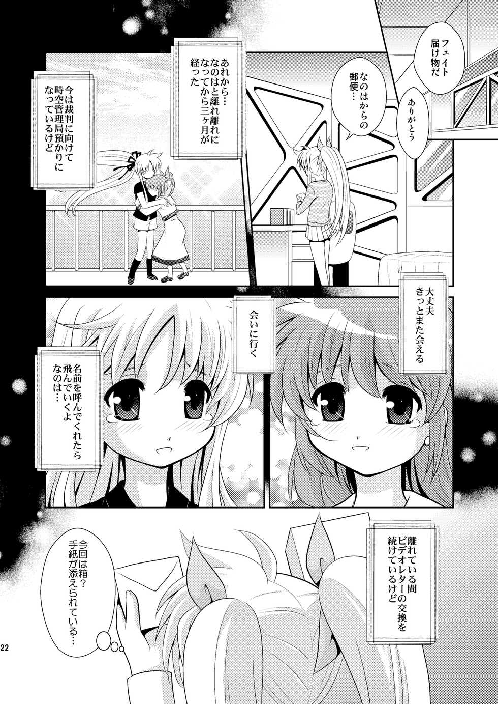 (C79) [inspi. (Izumi Rin)] W Fate-san (Mahou Shoujo Lyrical Nanoha) - Page 22