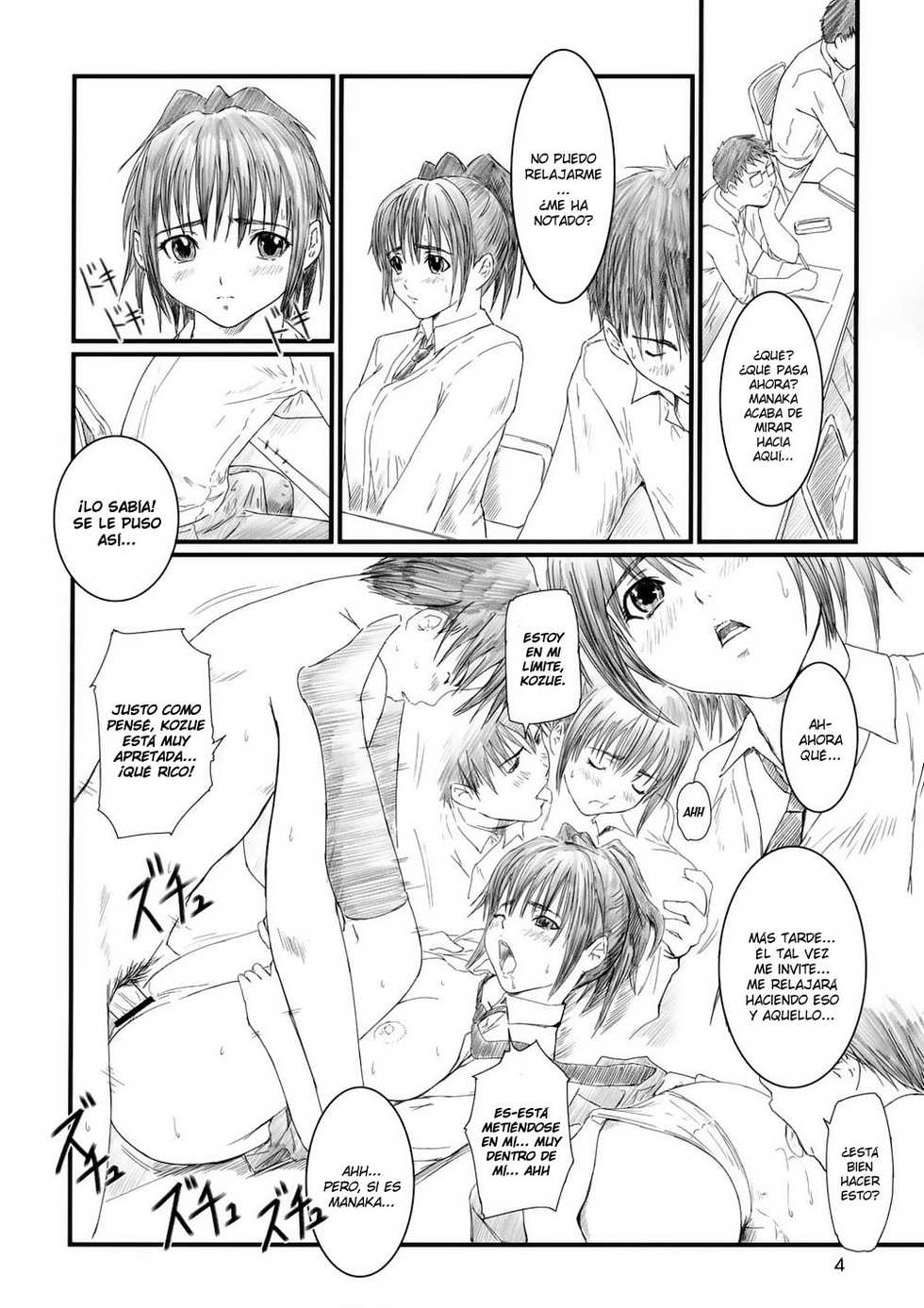 (C67) [G's studio (Kisaragi Gunma)] STRAWBERRY PANIC 2 (Ichigo 100%) [Spanish] [Coffedrug] - Page 3