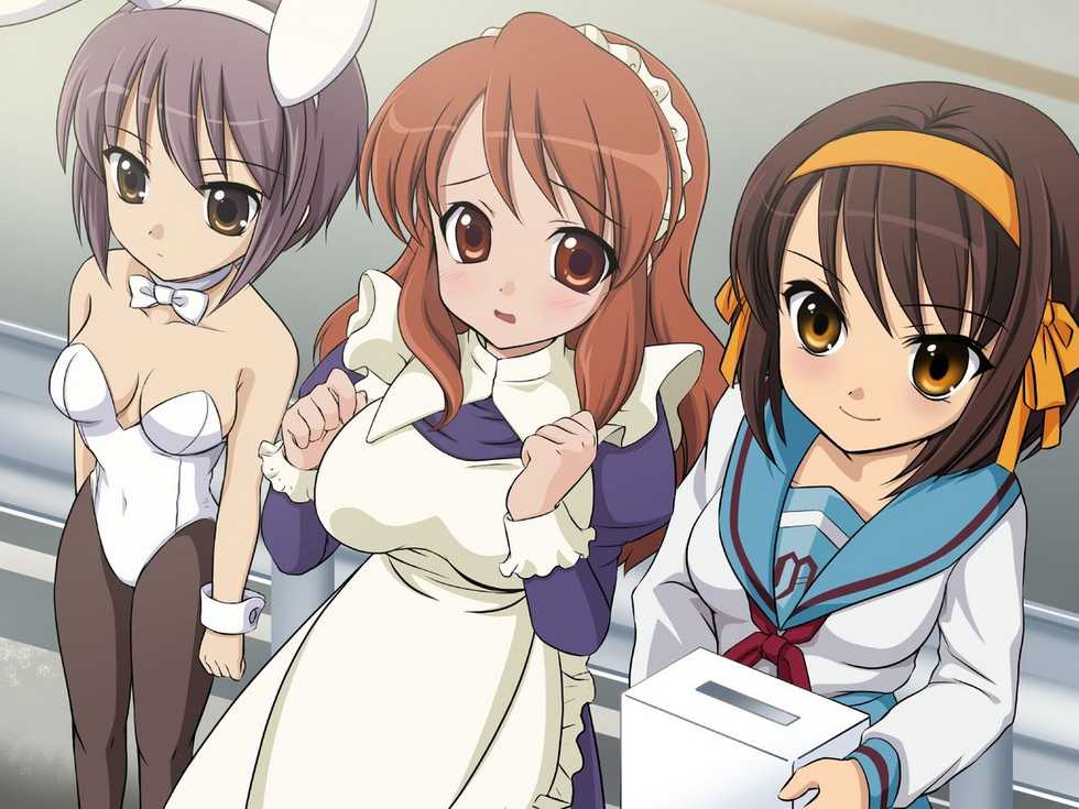 [Nihon Denga Senmon Gakkou] Fetish Senka - Dai 11 Kouki: Suzumiya Haruhi no Bokin (The Melancholy of Haruhi Suzumiya) - Page 2