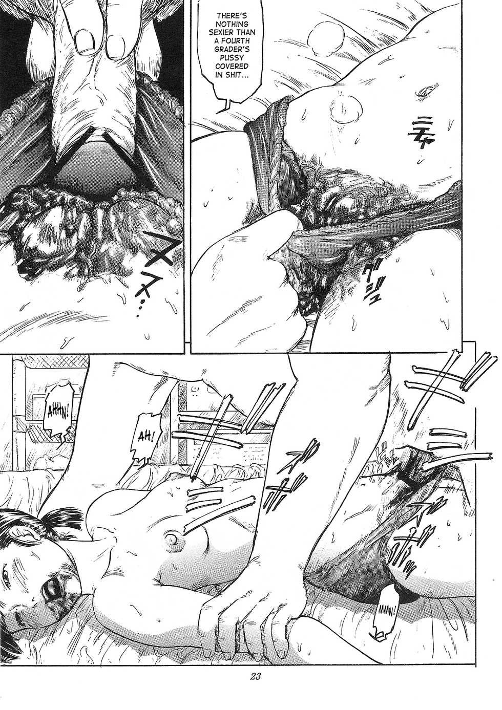 [Ogeretsu-dan (Shinjima Saki)] Hexagon 9 &ndash; Shoujo Funben Aikou (English) - Page 24