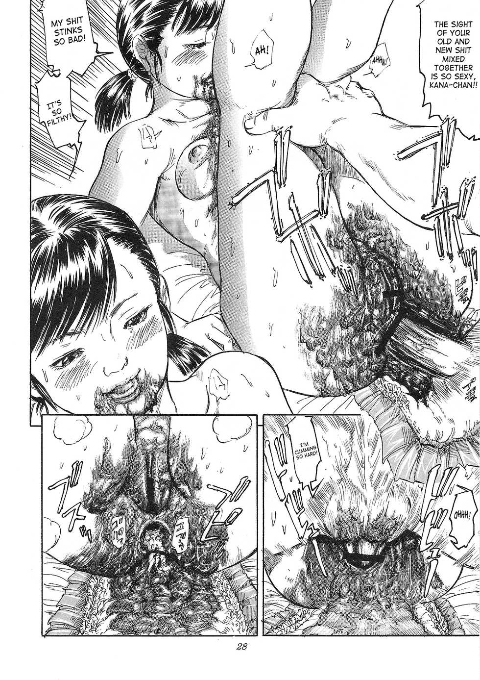 [Ogeretsu-dan (Shinjima Saki)] Hexagon 9 &ndash; Shoujo Funben Aikou (English) - Page 29