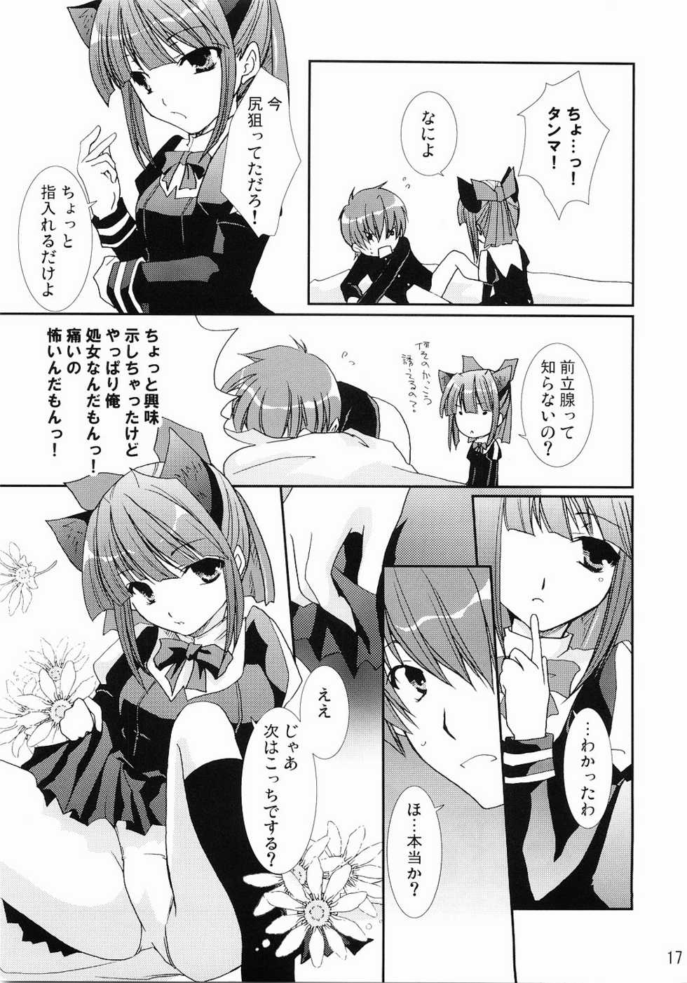 (Mimiket 12) [CHAGASHI SAIBAN (Yamabuki Mook)] Partner (Pastel Chime Continue) - Page 16