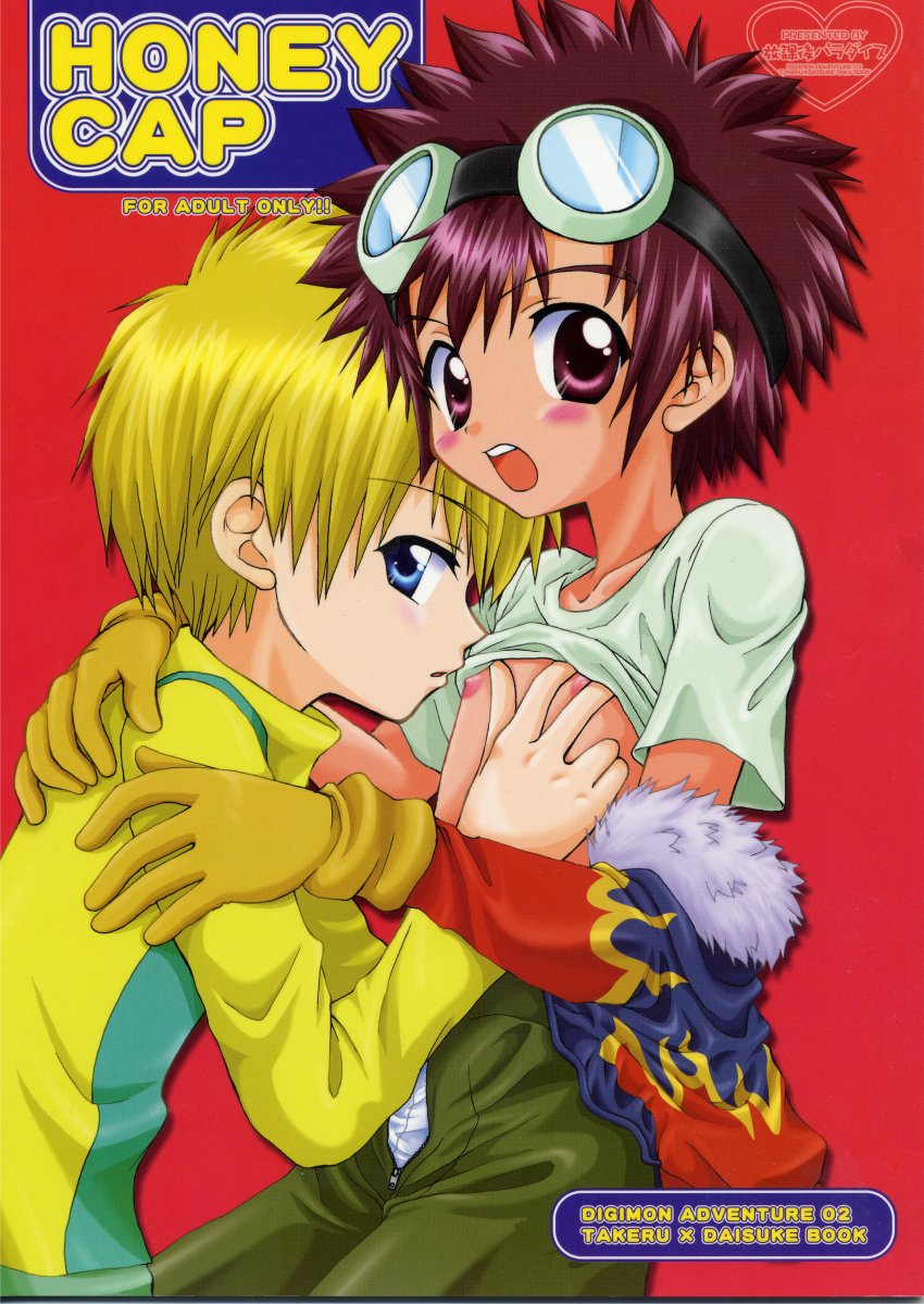 (C61) [Houkago Paradise (Sasorigatame)] Honey Cap (Digimon Adventure 02) - Page 1