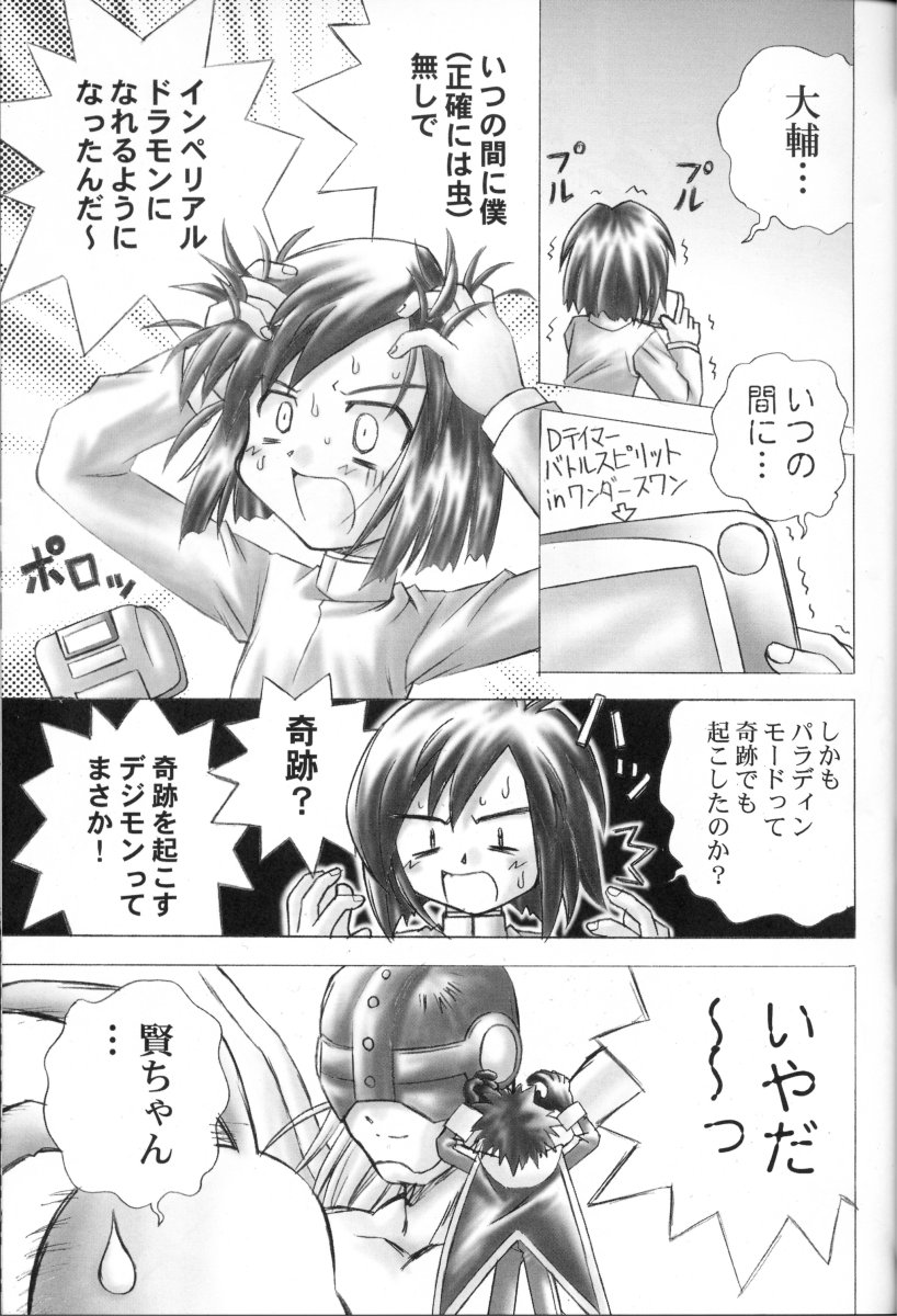 (C61) [Houkago Paradise (Sasorigatame)] Honey Cap (Digimon Adventure 02) - Page 18