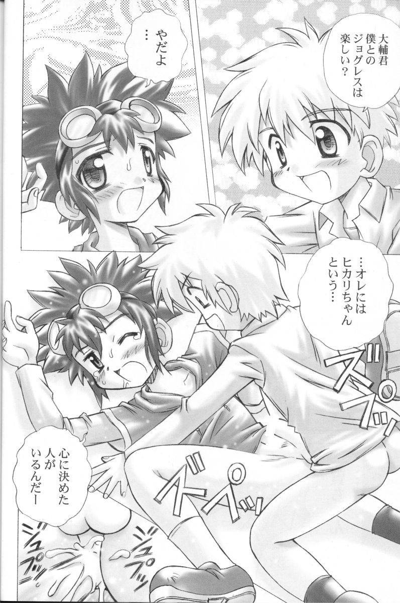 (C61) [Houkago Paradise (Sasorigatame)] Honey Cap (Digimon Adventure 02) - Page 19