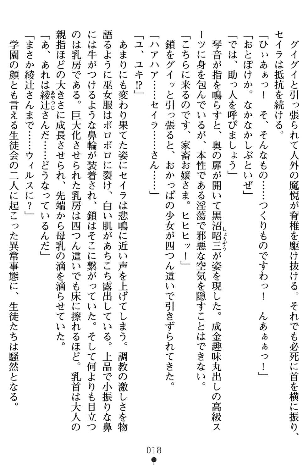[Chikuma Juukou] Dorei Seitokaichou Hikaru 2 - Page 18