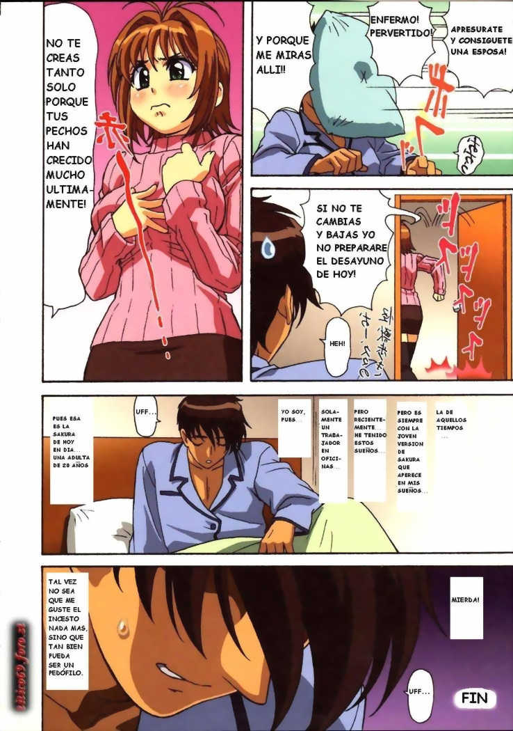 (C67) [Ohkura Bekkan (Ohkura Kazuya)] Sakura-chan Kocchi Kocchi (Cardcaptor Sakura) [Spanish] [Mano Blanca] [Incomplete] - Page 18