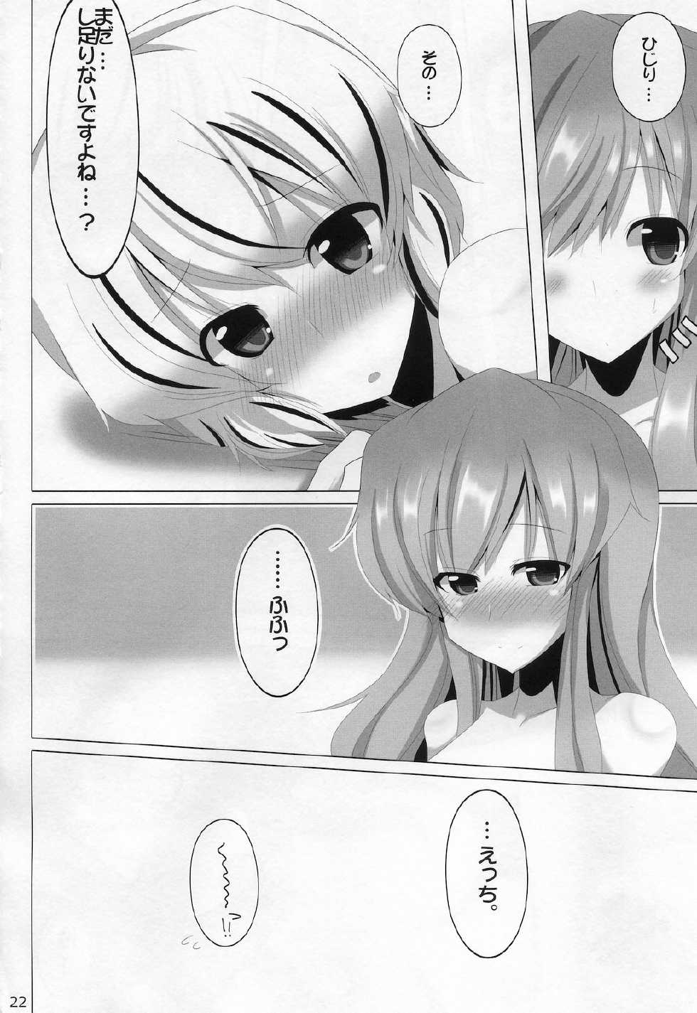 (C78) [RODEO (Yoshida)] Mahou! Koushin Lip Magic (Touhou Project) - Page 21