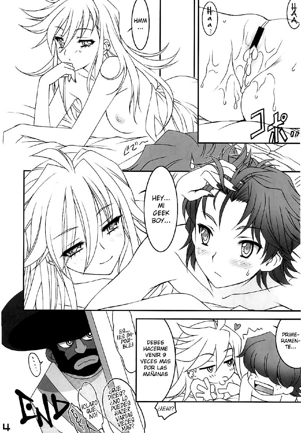 (C79) [Daizu Azuki (Kuroda Akimi)] WILD HEAVEN (Panty & Stocking with Garterbelt) [Spanish] [XSnF] - Page 14