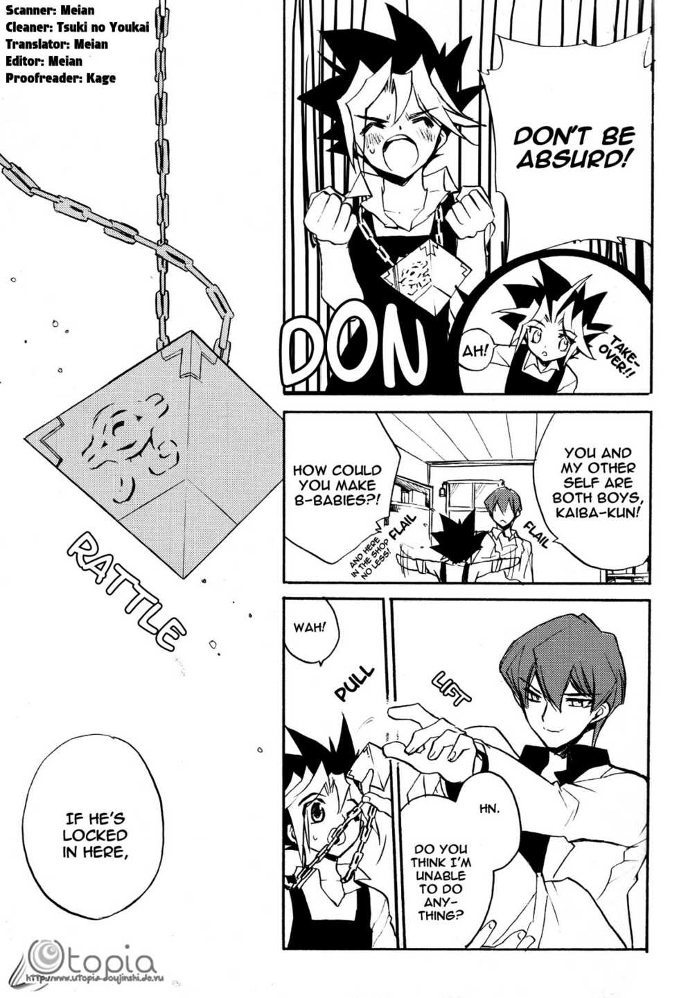 (SUPER14) [Himuro Shizuku (Rapan)] Saikyou Kettousha Ikusei Keikaku | The Strongest Duelist Raising Project (Yu-Gi-Oh!) [English] [utopia-doujinshi] - Page 4