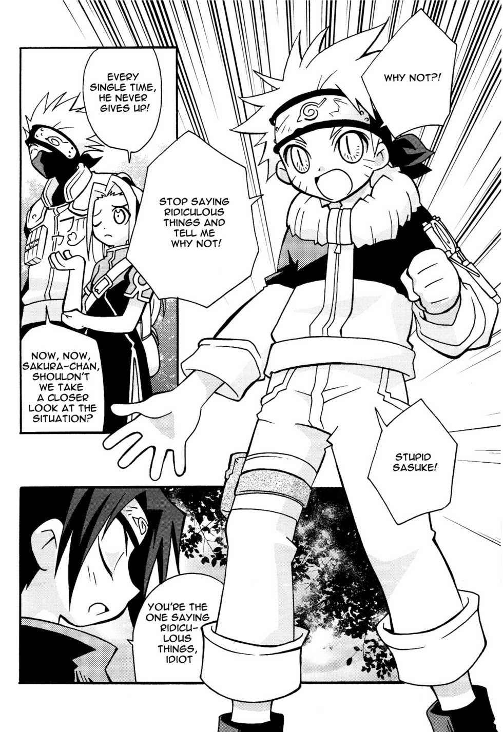 (C65) [Anzen Daiichi (Iwami Shouko)] Mi mo Futa mo Nai. (Naruto) [English] [Baku] - Page 5