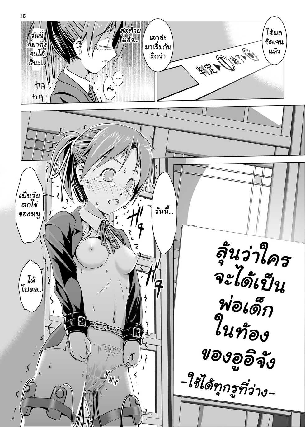 (Puniket 22) [W@nd (Ten Ga)] Ui-chan Kyousei Kainin | Ui's Forced Pregnancy (K-ON!) [Thai ภาษาไทย] [Muaika] - Page 14