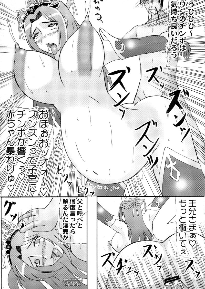 (C73) [Kyoten Heichou (Iwai Takeshi)] Chousen Hai Gatsu (Shin Sangoku Musou) - Page 22