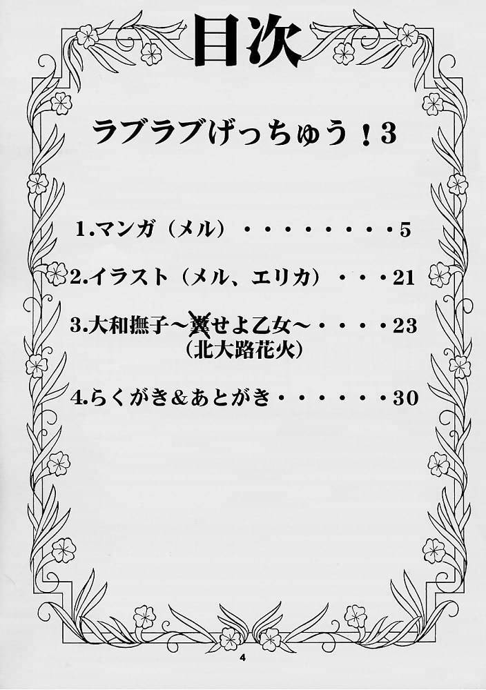 [GET YOU! (Hasegawa Atsuji)] Love Love Get You! 3 (Sakura Taisen) - Page 3