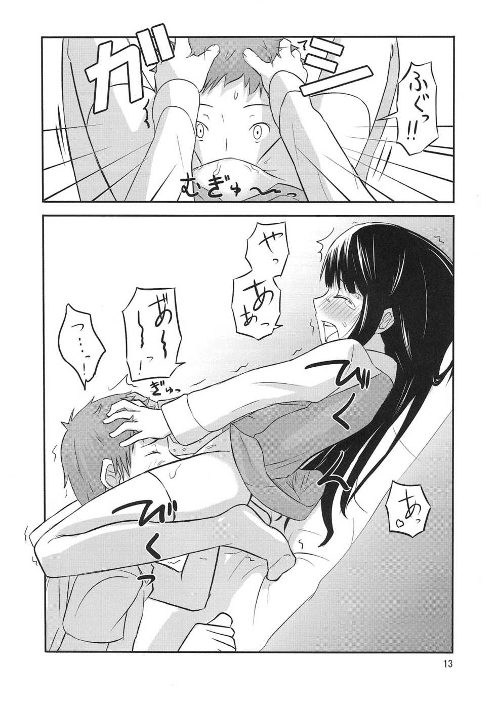 (C79) [crossray (Oomori Makoto)] PM 10：00 Narumi side (Kami-sama no Memochou) - Page 14