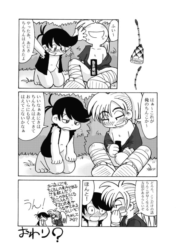 [Hosokawa Fuziemon] Hatsumoude, Hepokko Manga (Keio Flying Squadron, Dororo) - Page 12