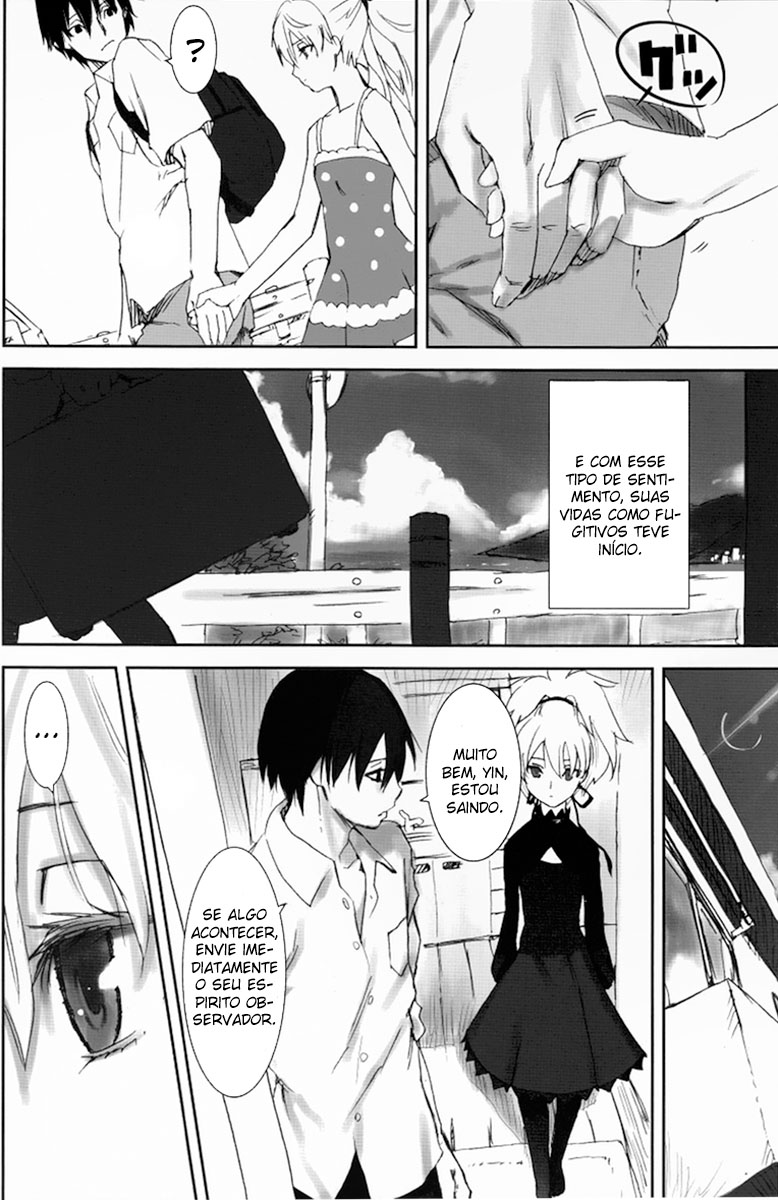 (C77) [Ajisaidenden (Kawakami Rokkaku, Takanashi Rei)] NOCTURNE -FOR TWO LOVERS- (Darker than Black: The Black Contractor) [Portuguese-BR] [Chrono Kimera] - Page 6