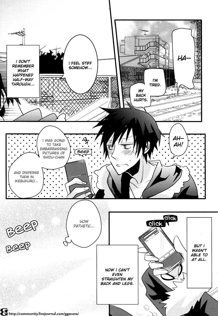 [Araragumi (Susugu)] WAAARNING! (Durarara!!) [English] [ggscans] - Page 25